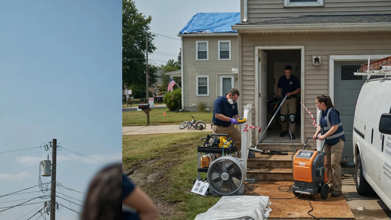Water Damage Repair in Leesburg, OH near me